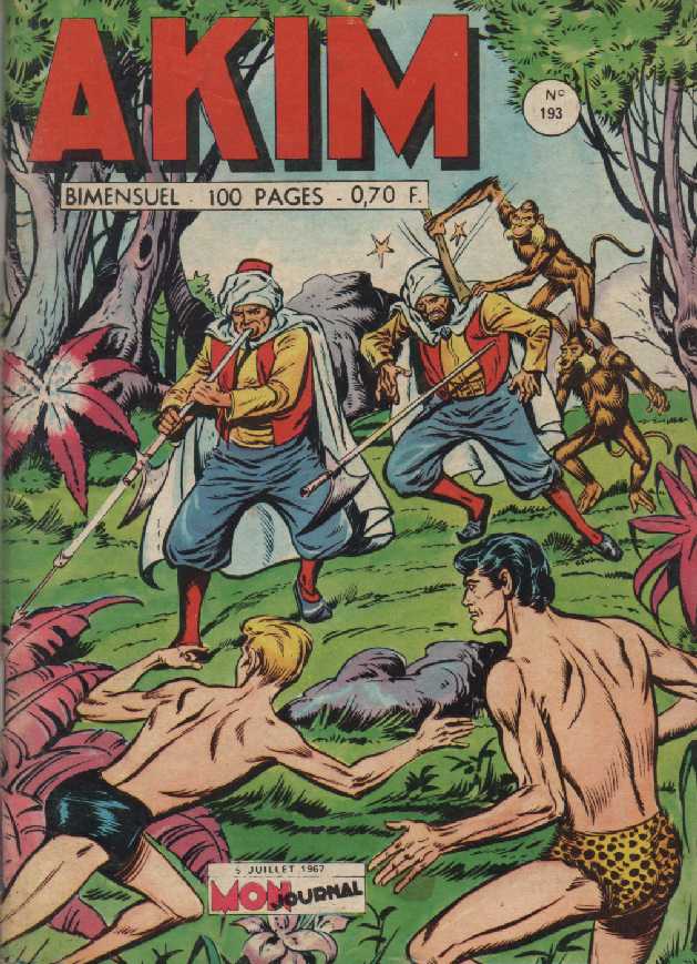 Scan de la Couverture Akim n 193